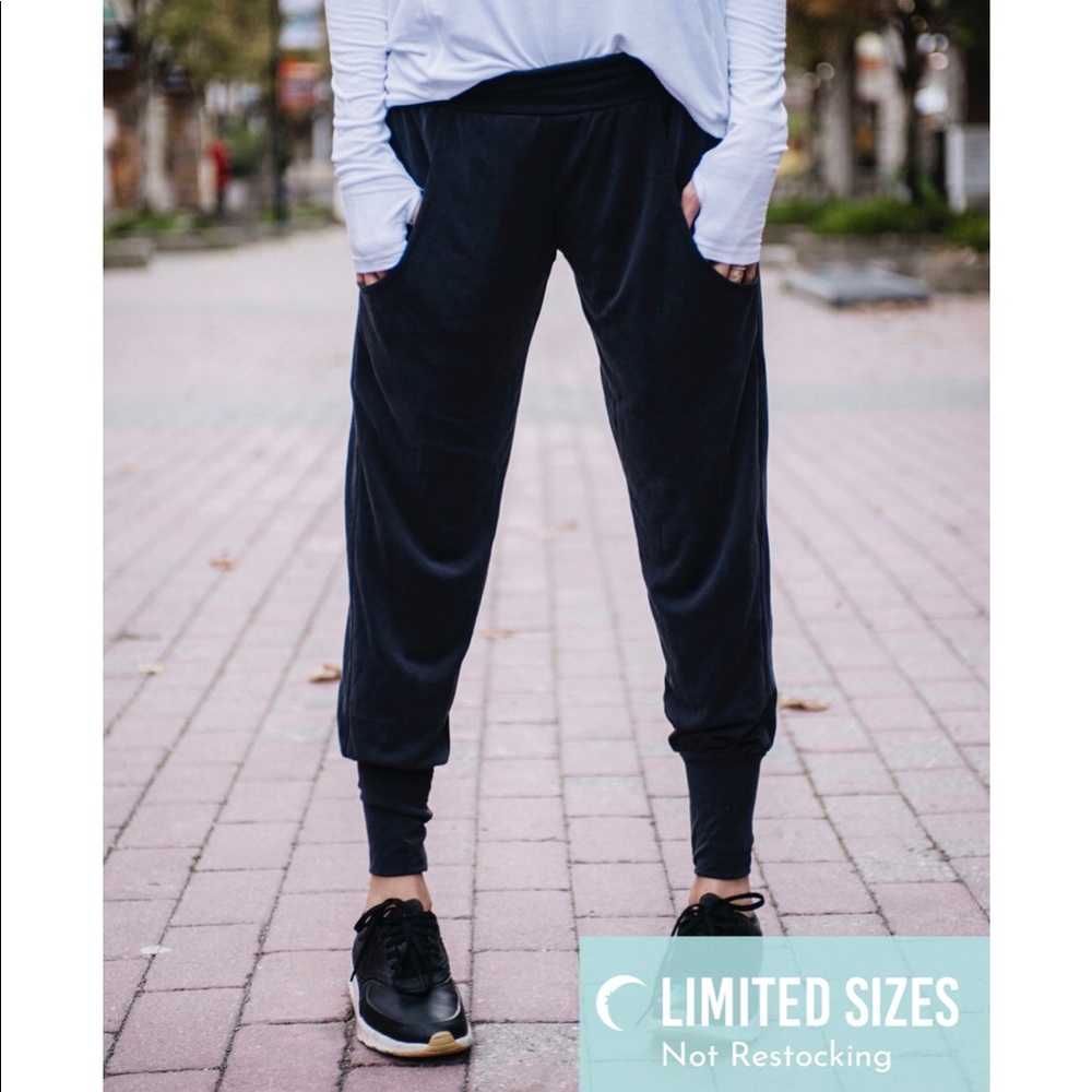 Joggers in a bottle
